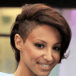 Amelle undercut Amelle keeps her simple for a daytime look