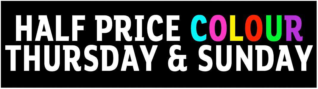 Half Price Colour Days