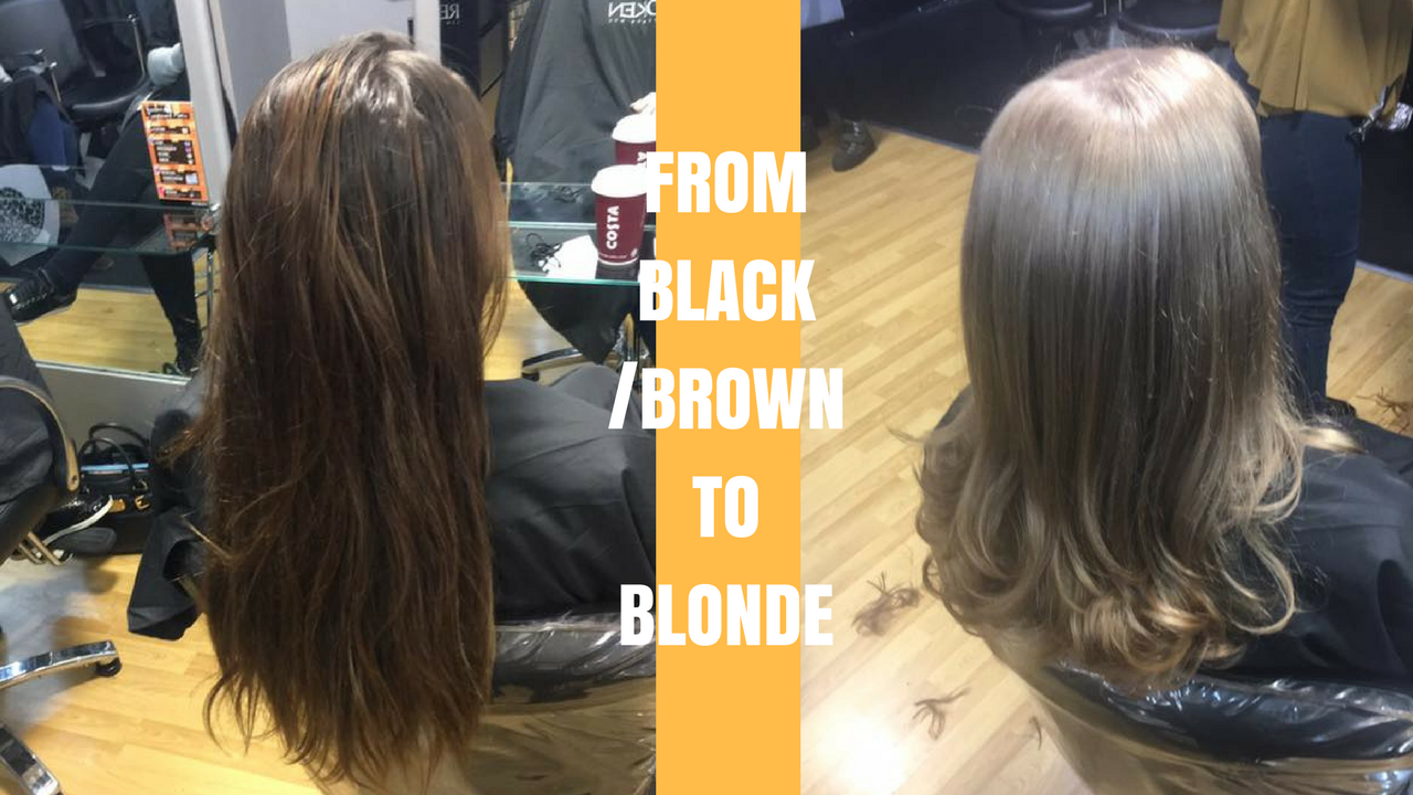 How to Get from Black/ Brown to Blonde Hair Safely at Voodou