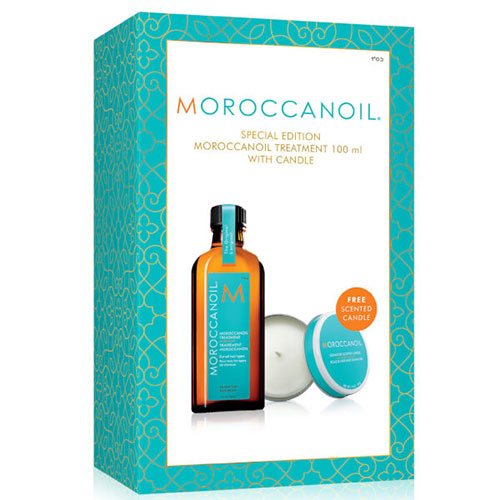 Moroccanoil-Treatment-gift-set-with-Candle—£32 Moroccanoil-Treatment-gift-set-with-Candle---£32
