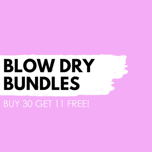 Blow Dry Bundle - Buy 30 get 11 FREE