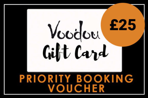 £25 CUTS ONLY Priority Booking Voucher