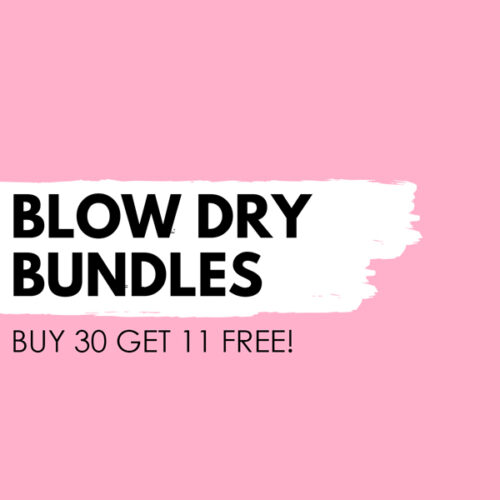 Extensions Blow Dry Bundle - Buy 30 Get 11 Free!