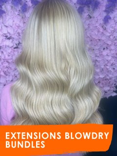 Hair Extensions Blowdry Bundles