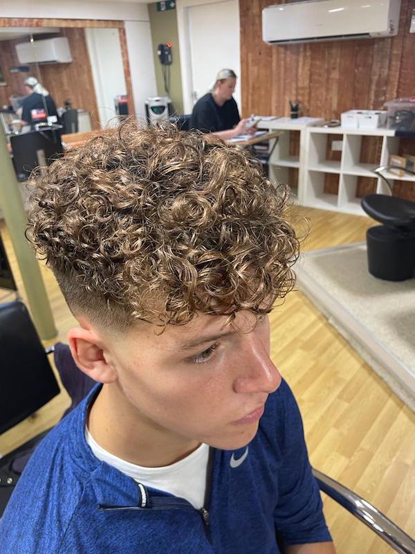 Mens perms Liverpool Barbers