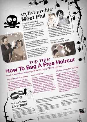 Liverpool Hair Salon Highlights Colour packed with content inside the magazine