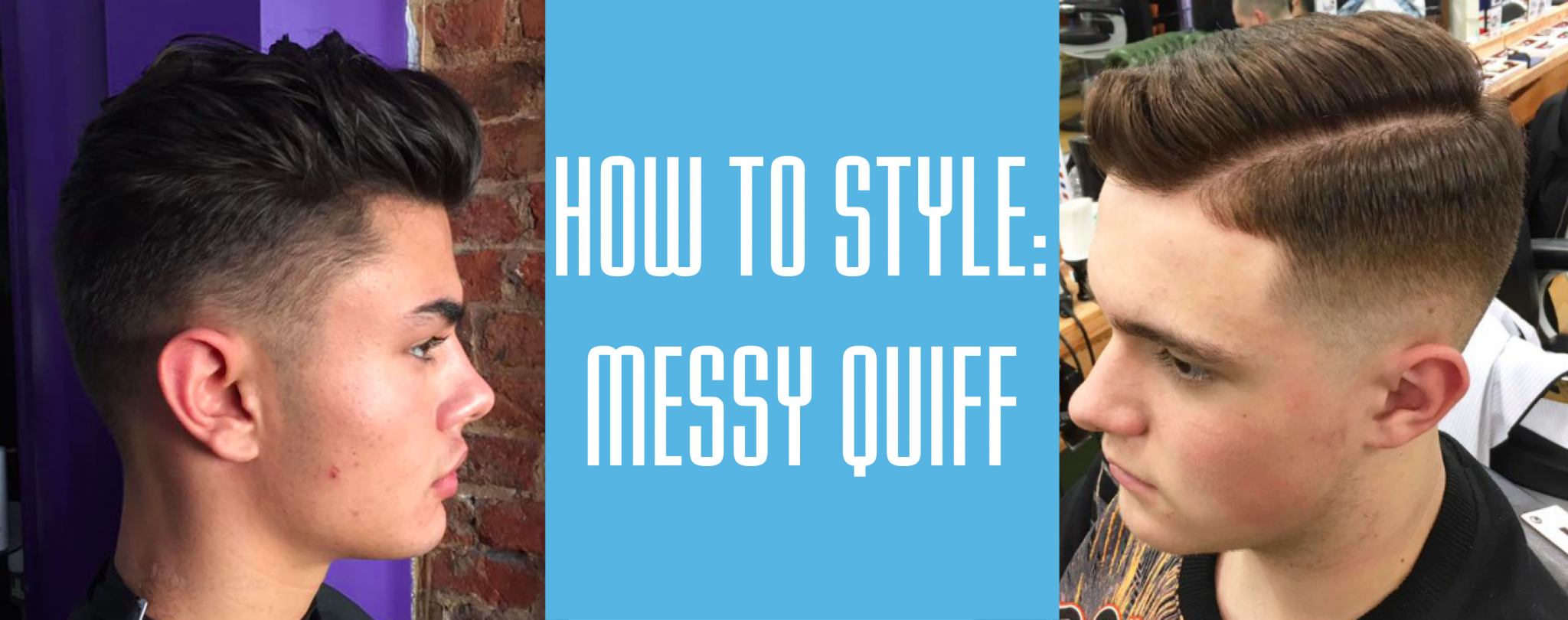 HOW TO STYLE SHORT HAIR: MEN’S MESSY QUIFF HAIRSTYLE TUTORIAL HOW TO STYLE SHORT HAIR: MEN’S MESSY QUIFF HAIRSTYLE TUTORIAL