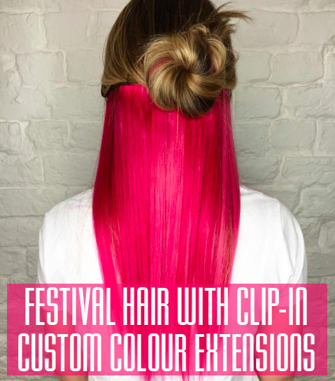 EASY FESTIVAL HAIR 2017 WITH HIPPY CLUB CLIP IN HAIR EXTENSIONS