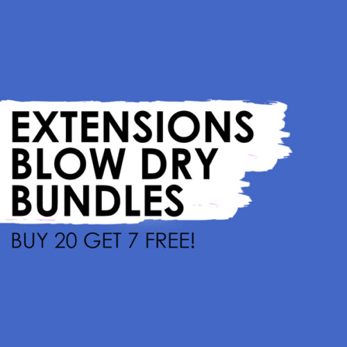Extensions Blow Dry Bundle - Buy 30 Get 11 Free!