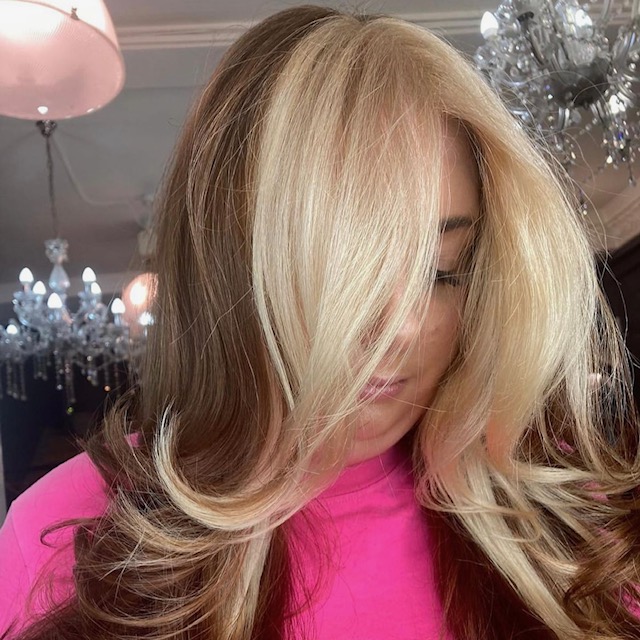 Colour blocking at Voodou Salon Liverpool