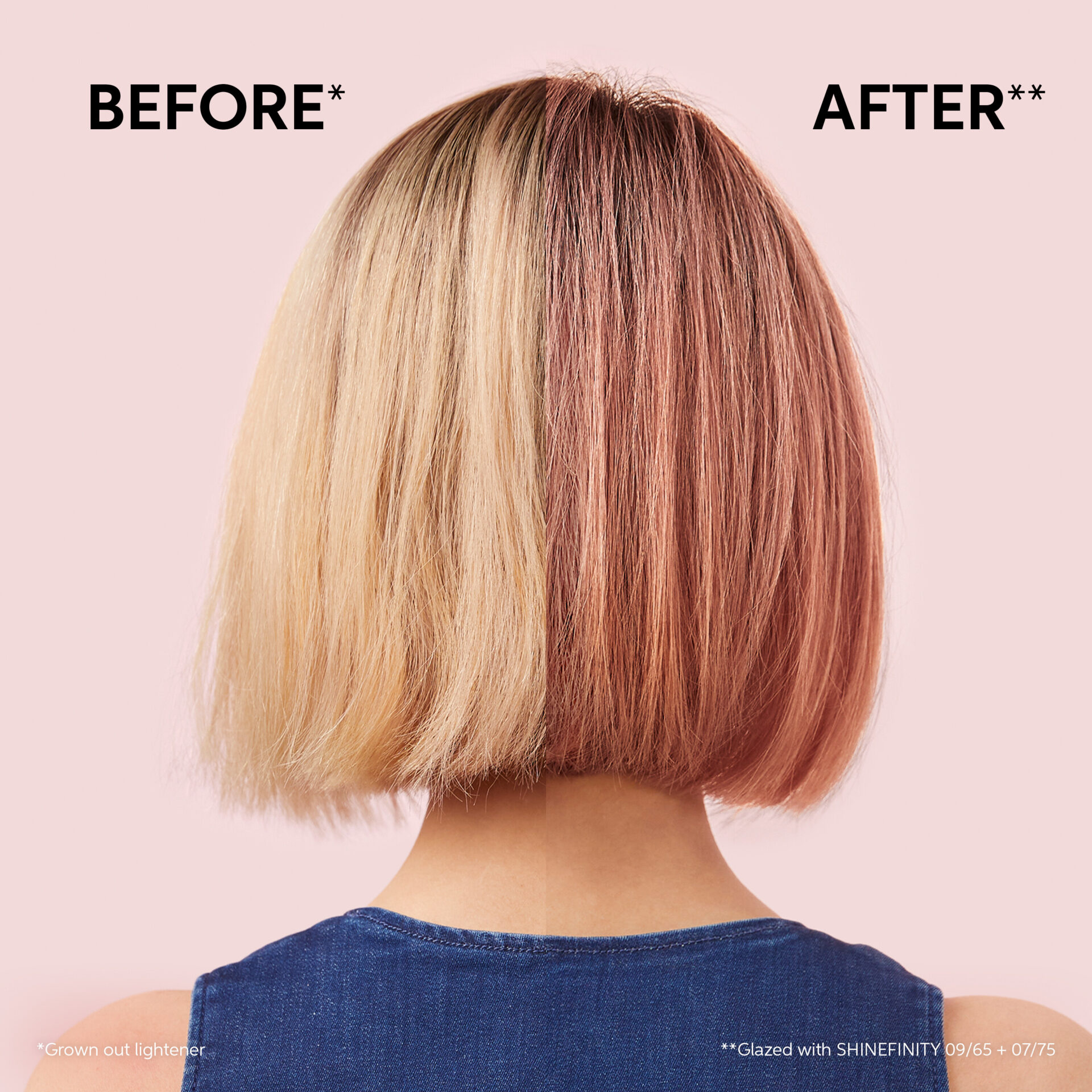 Wella Shinefinity Before After Voodou salon Liverpool Wella Shinefinity Before After Voodou salon Liverpool