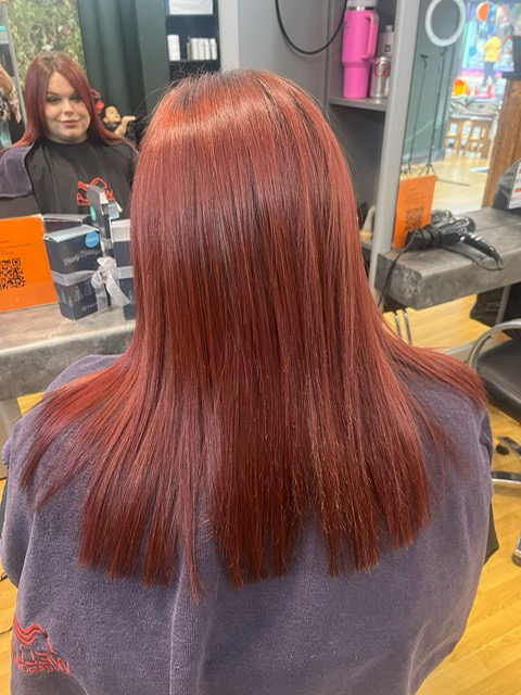 After After Keratin Treatment Voodou Salon Liverpool