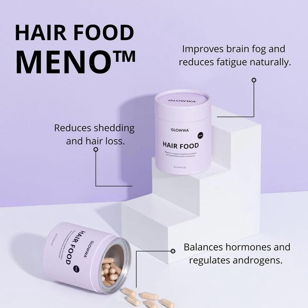 Hair Food for Menopause, GLOWWA, Liverpool hair smoothing treatment Liverpool