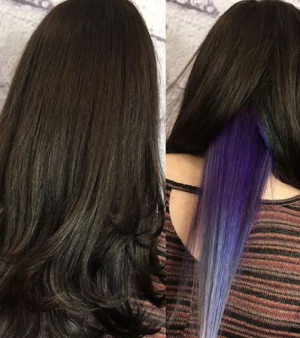 HIDDEN COLOUR HAIR TREND at VOODOU LIVERPOOL | THE HAIR COLOUR SPECIALISTS IN LIVERPOOL | BOLD STREET, BUTTON STREET & TUEBROOK