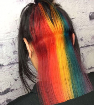 HIDDEN COLOUR HAIR TREND at VOODOU LIVERPOOL | THE HAIR COLOUR SPECIALISTS IN LIVERPOOL | BOLD STREET, BUTTON STREET & TUEBROOK