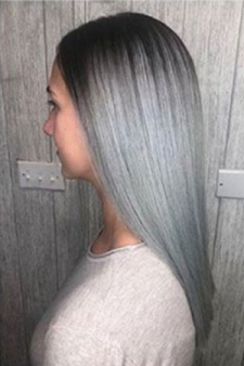 PLATINUM BLONDE & SILVER GREY HAIR COLOUR TRENDS AT VOODOU HAIR SALONS IN LIVERPOOL