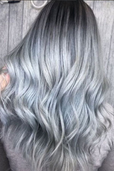 PLATINUM BLONDE & SILVER GREY HAIR COLOUR TRENDS AT VOODOU HAIR SALONS IN LIVERPOOL
