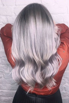 PLATINUM BLONDE & SILVER GREY HAIR COLOUR TRENDS AT VOODOU HAIR SALONS IN LIVERPOOL