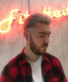 Gent´s Vibrant Hair Colour AT VOODOU HAIR SALONS IN LIVERPOOL