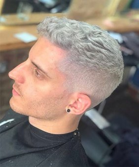 Gents Permanent Hair Colour AT VOODOU HAIR SALONS IN LIVERPOOL